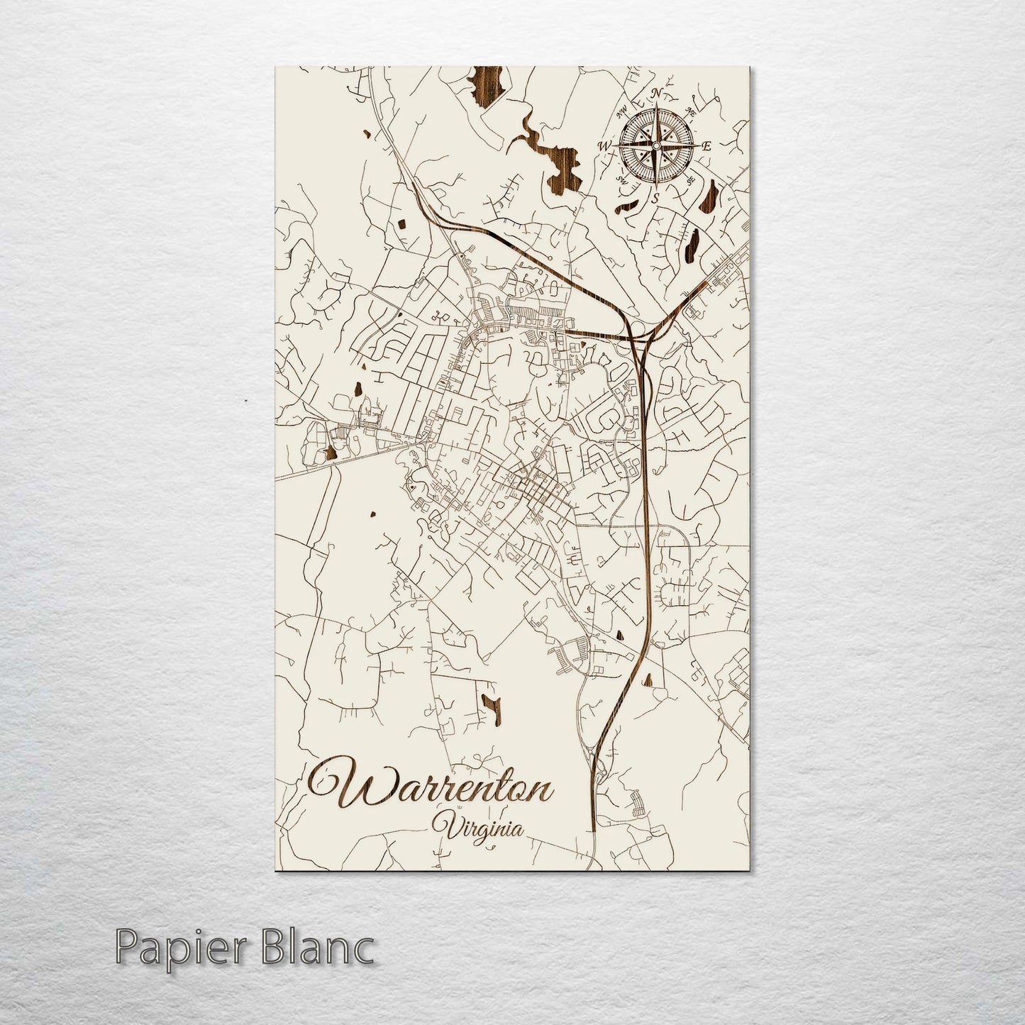 Warrenton, Virginia Street Map