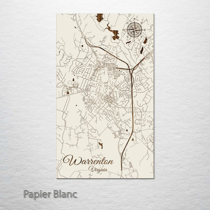 Warrenton, Virginia Street Map