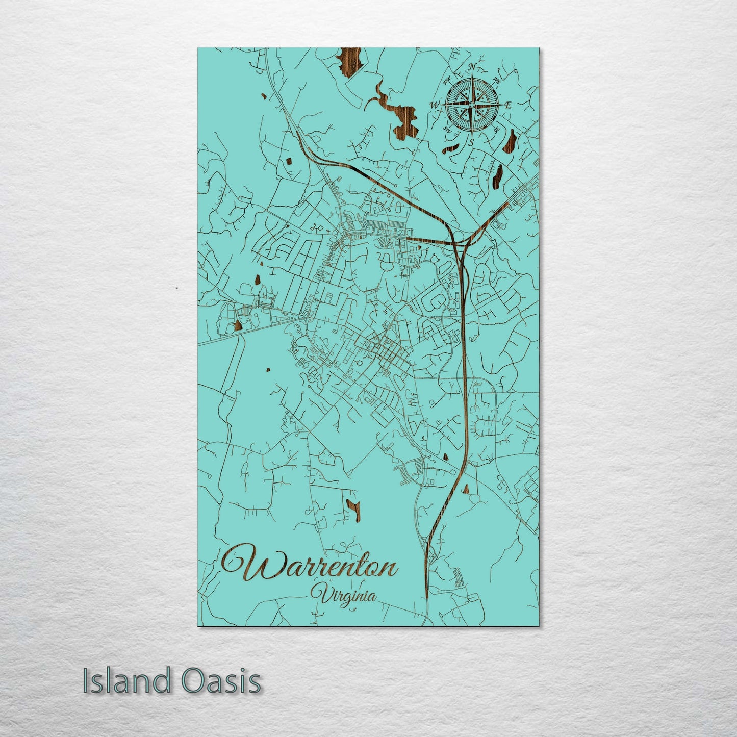 Warrenton, Virginia Street Map