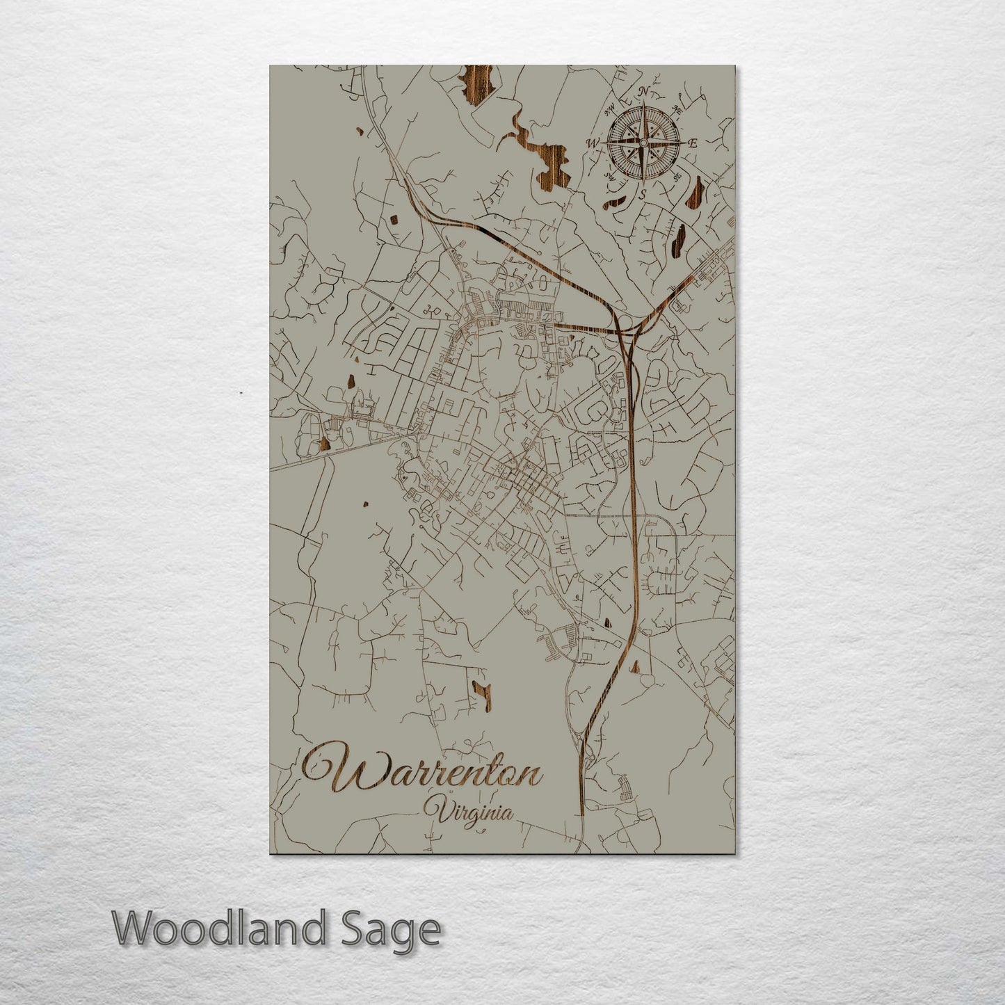 Warrenton, Virginia Street Map