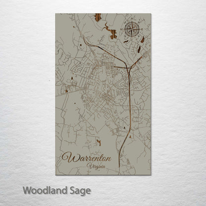 Warrenton, Virginia Street Map