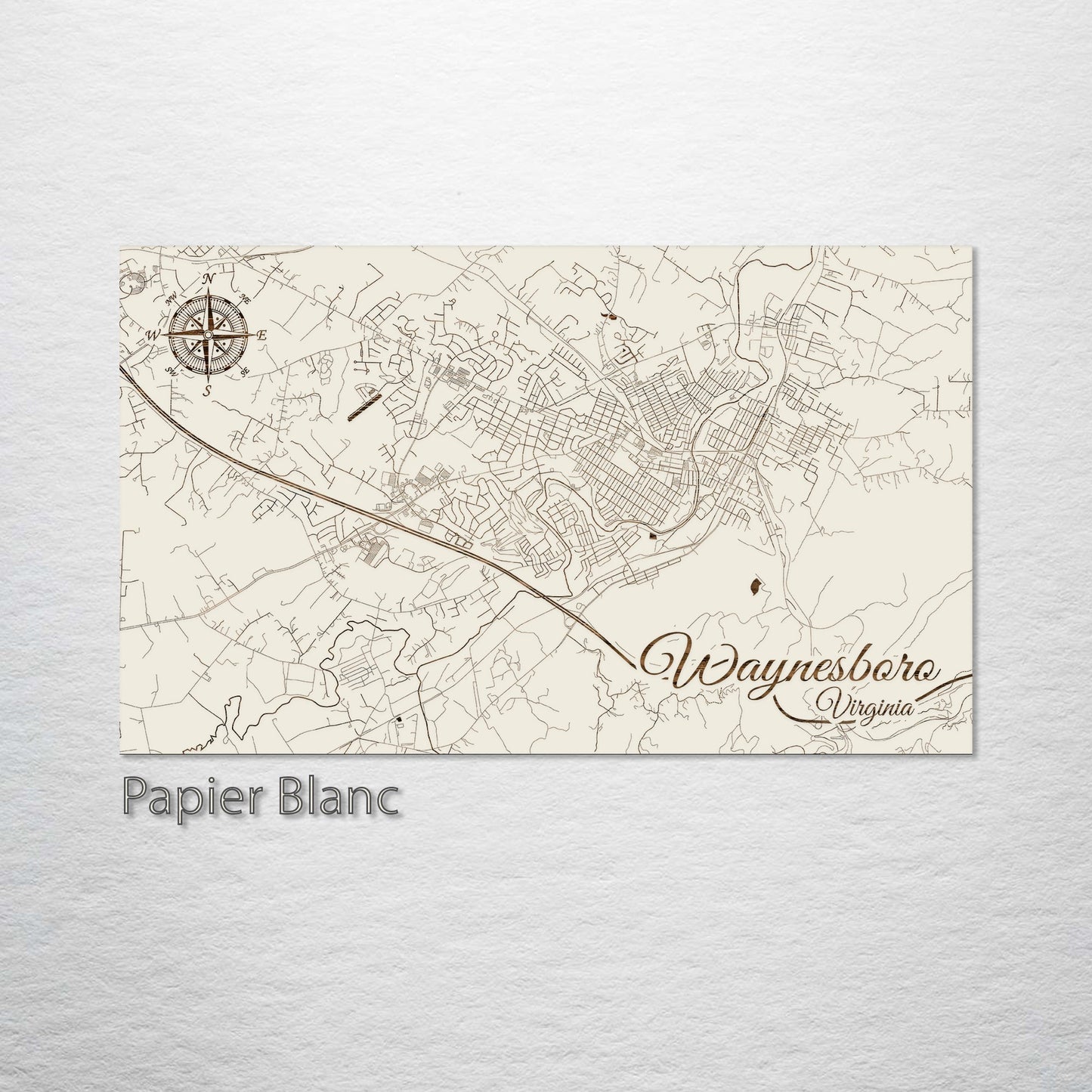 Waynesboro, Virginia Street Map