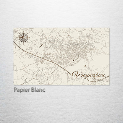 Waynesboro, Virginia Street Map