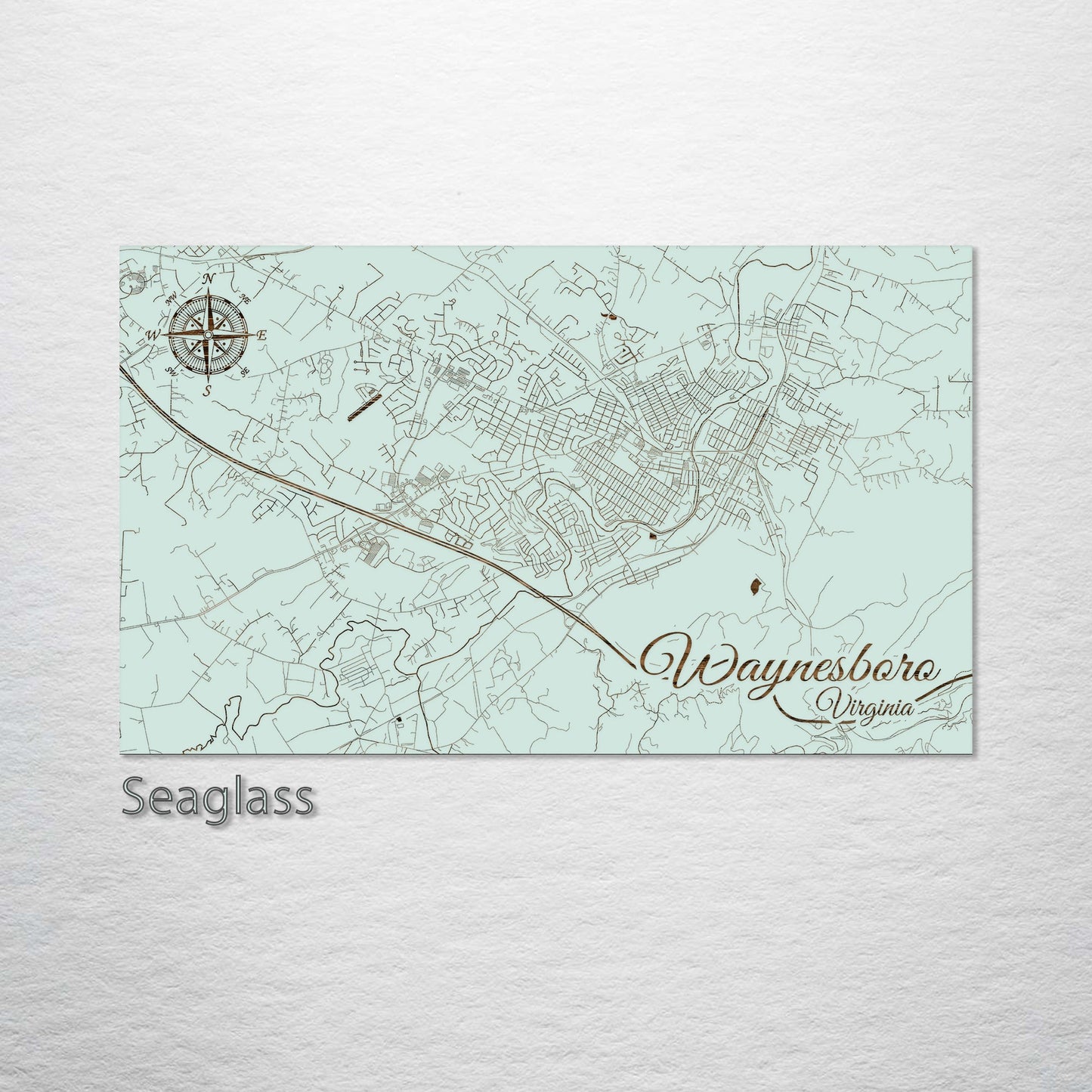 Waynesboro, Virginia Street Map