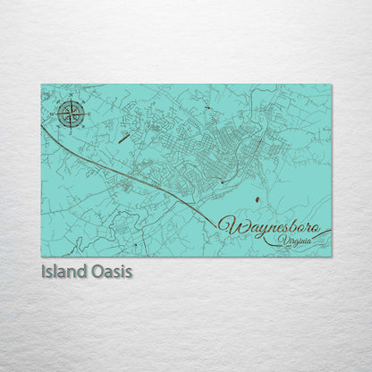 Waynesboro, Virginia Street Map