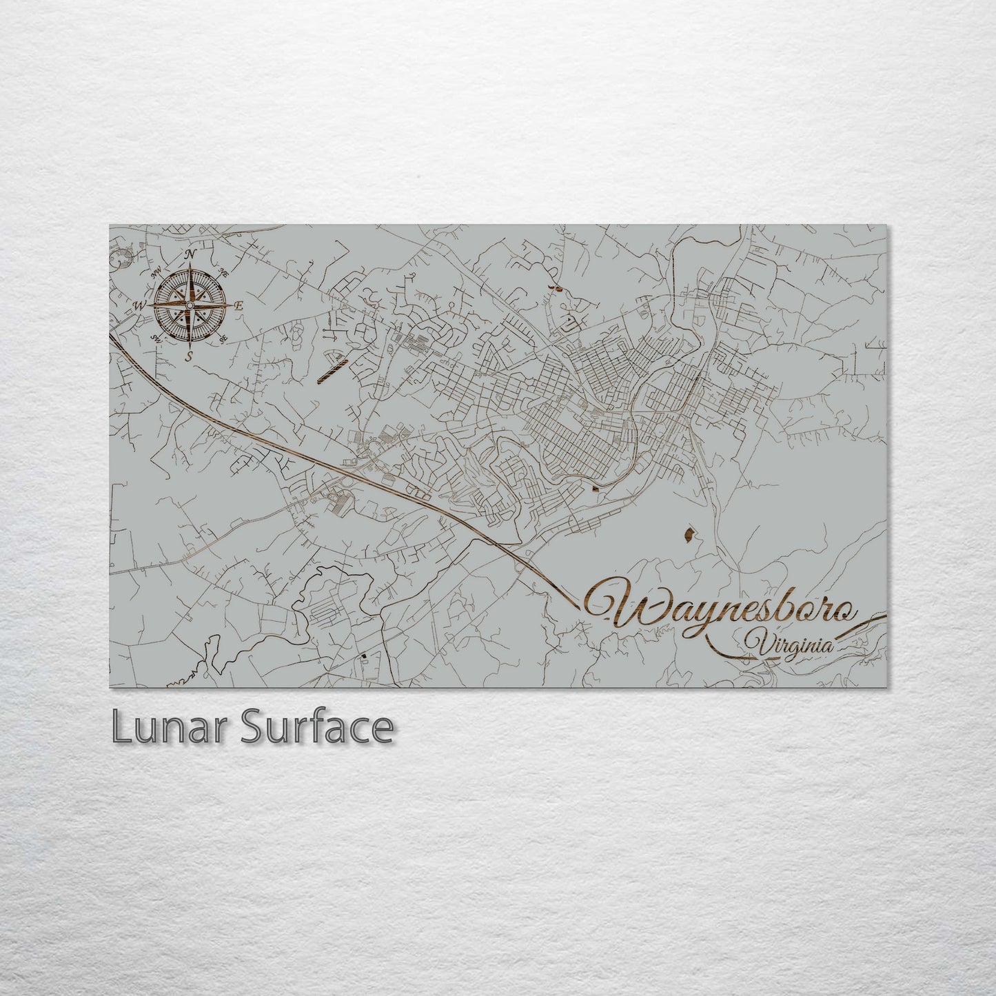 Waynesboro, Virginia Street Map