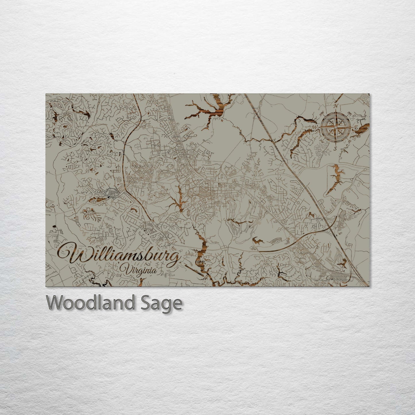 Williamsburg, Virginia Street Map