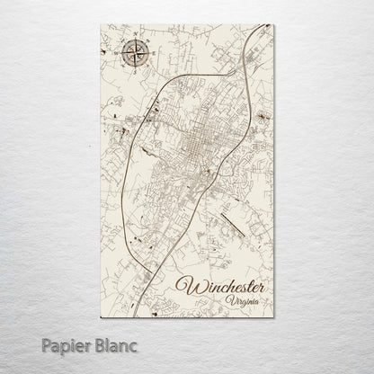 Winchester, Virginia Street Map