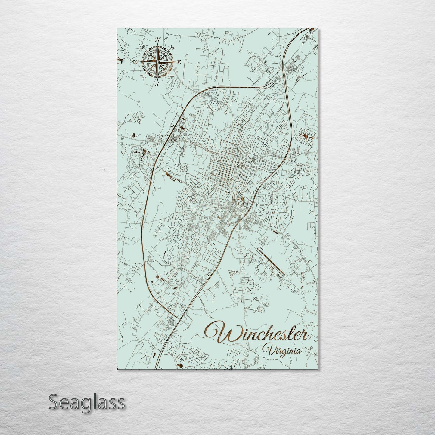 Winchester, Virginia Street Map