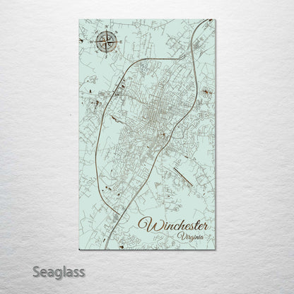 Winchester, Virginia Street Map