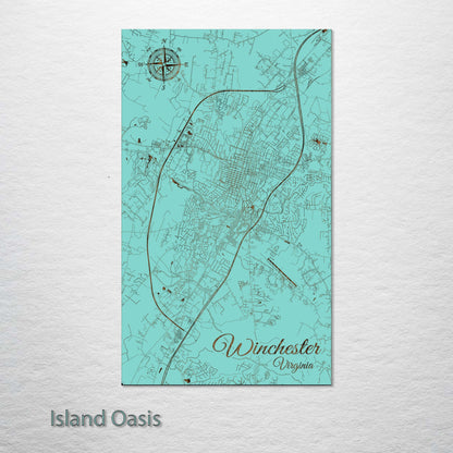 Winchester, Virginia Street Map