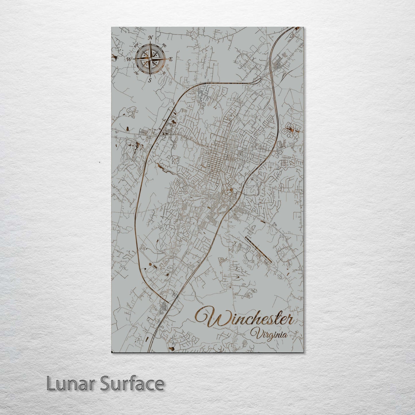 Winchester, Virginia Street Map