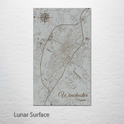 Winchester, Virginia Street Map