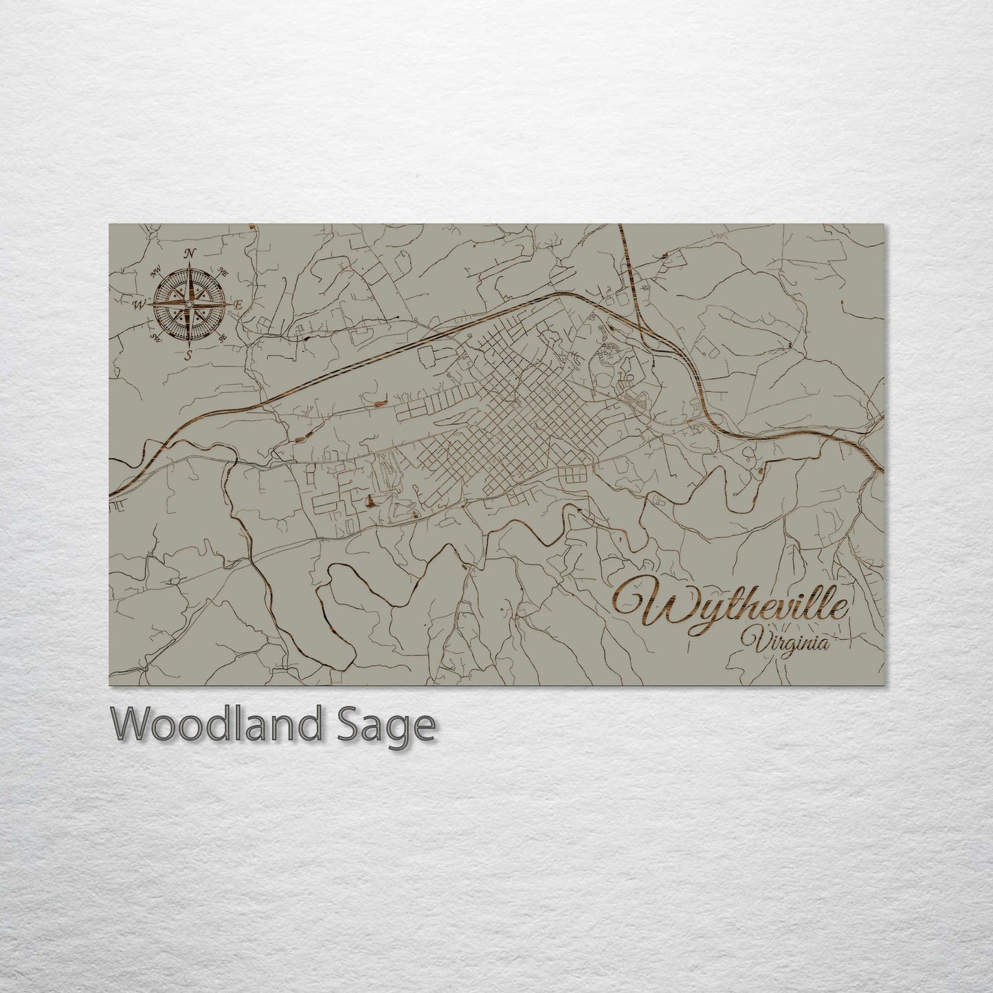 Wytheville, Virginia Street Map