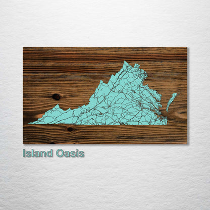 Virginia Isolated Map