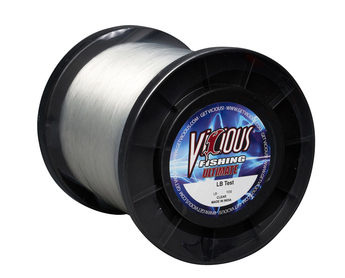 Vicious Ultimate Clear Mono - 4 Lb Test
