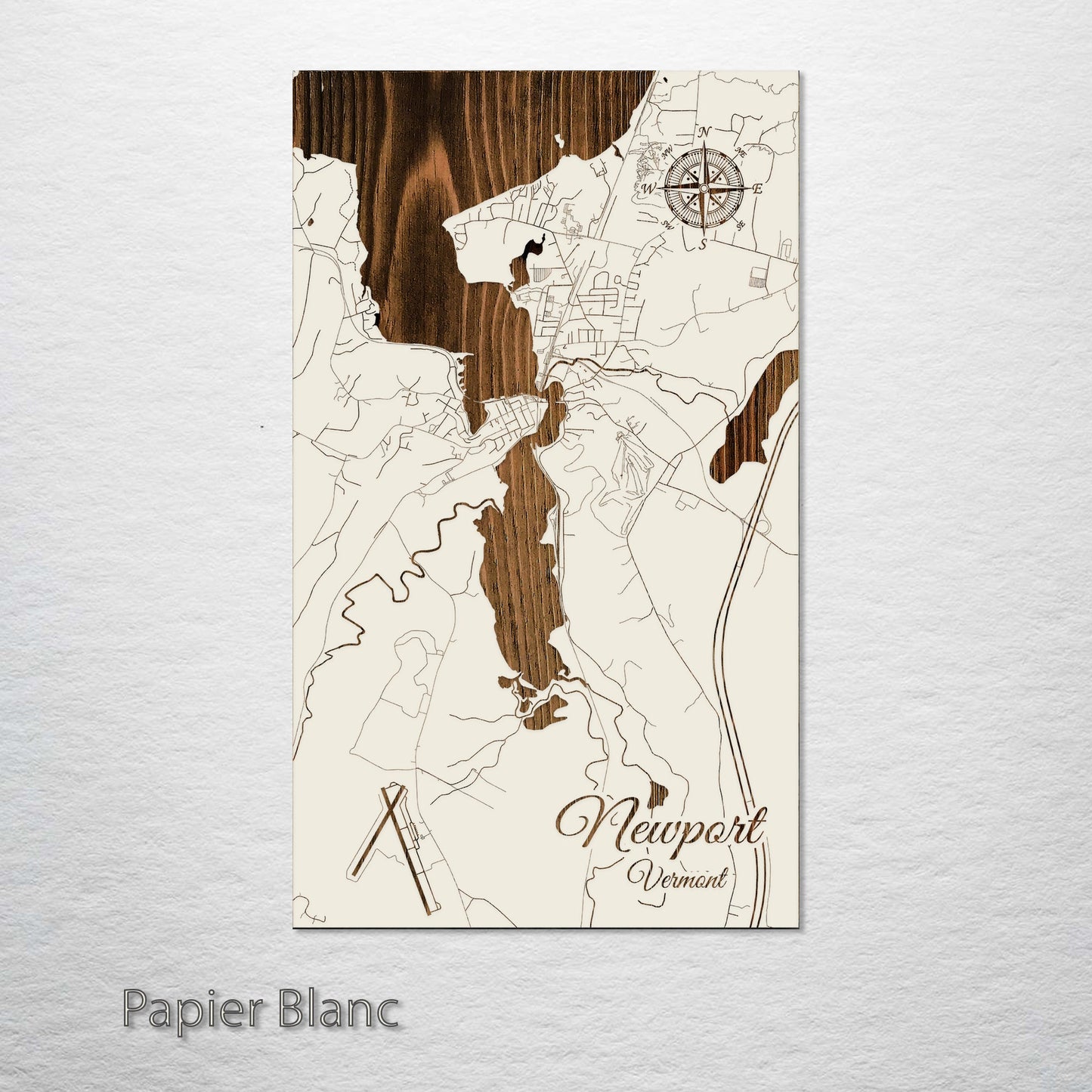 Newport, Vermont Street Map