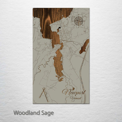 Newport, Vermont Street Map