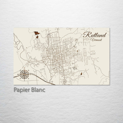 Rutland, Vermont Street Map