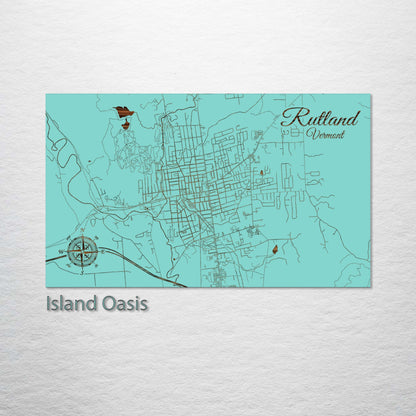 Rutland, Vermont Street Map