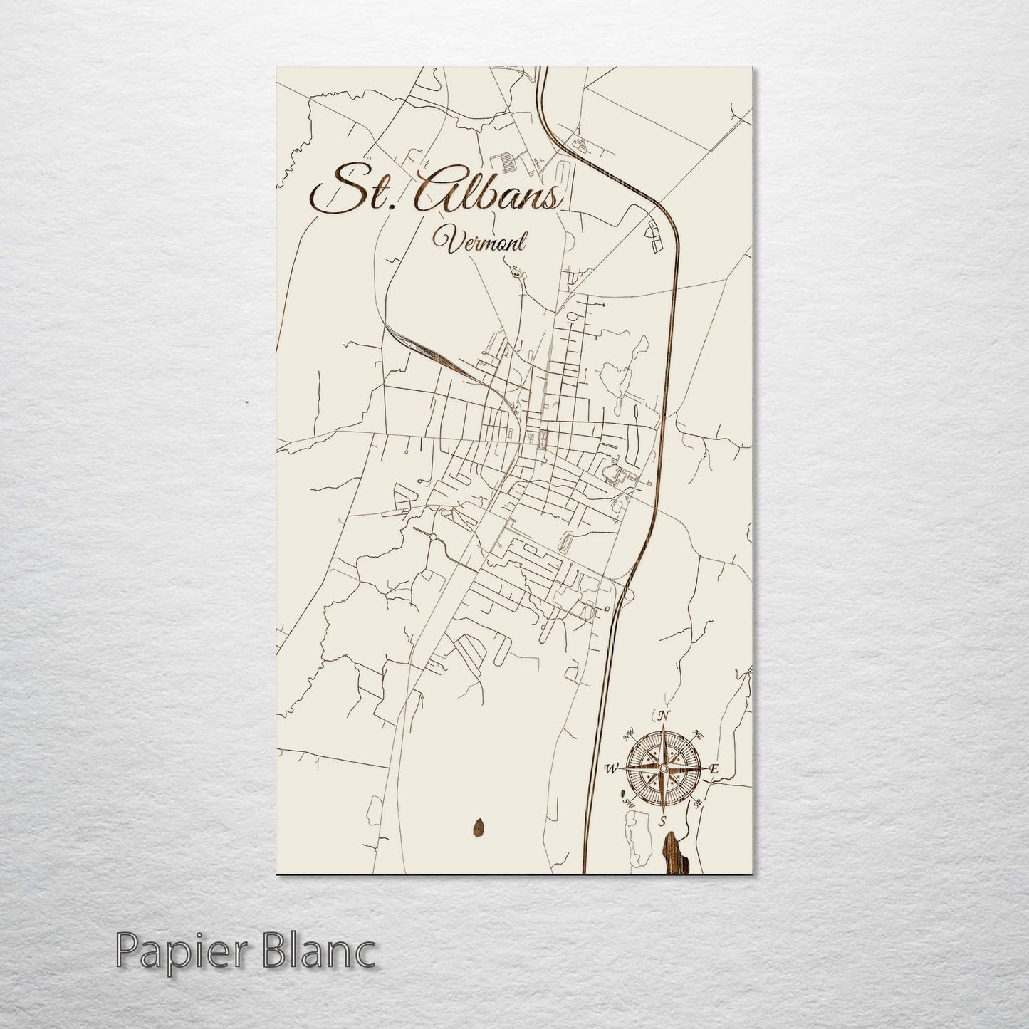 St. Albans, Vermont Street Map
