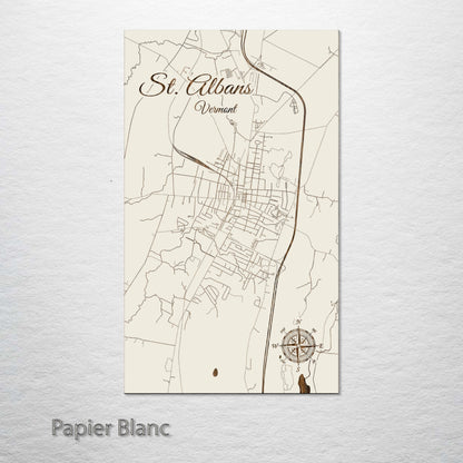 St. Albans, Vermont Street Map