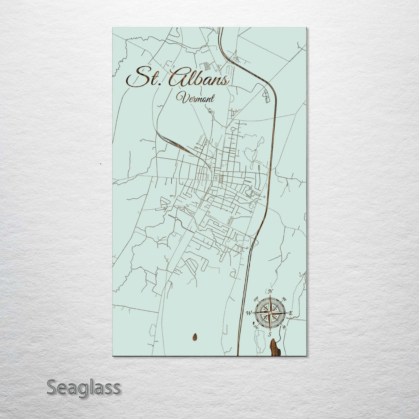 St. Albans, Vermont Street Map