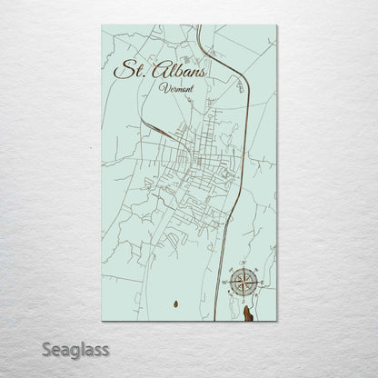 St. Albans, Vermont Street Map
