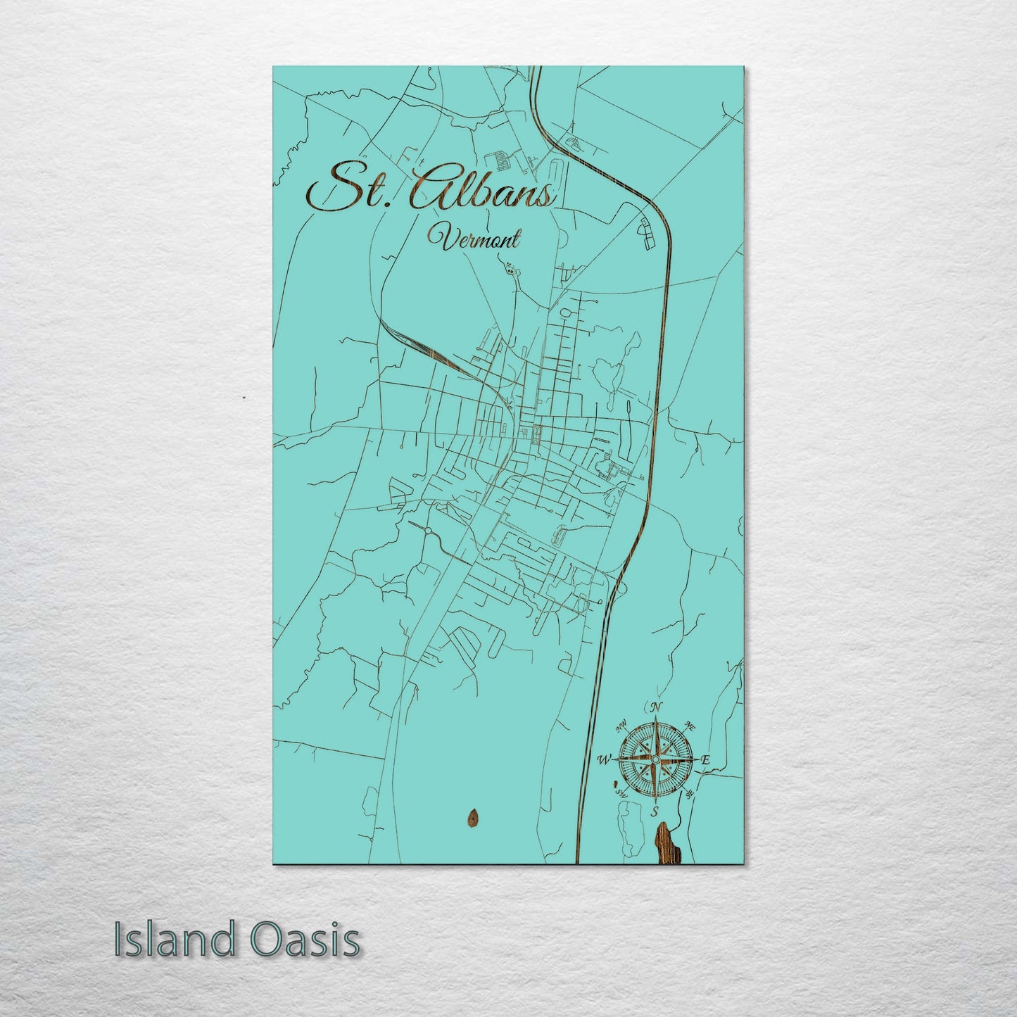 St. Albans, Vermont Street Map