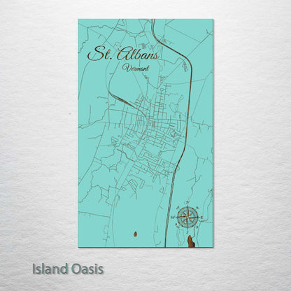 St. Albans, Vermont Street Map