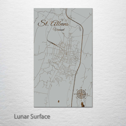 St. Albans, Vermont Street Map