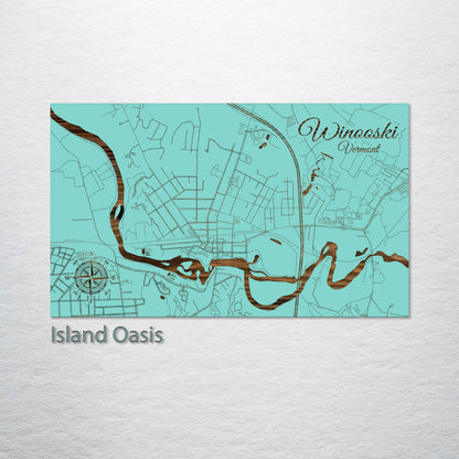 Winooski, Vermont Street Map