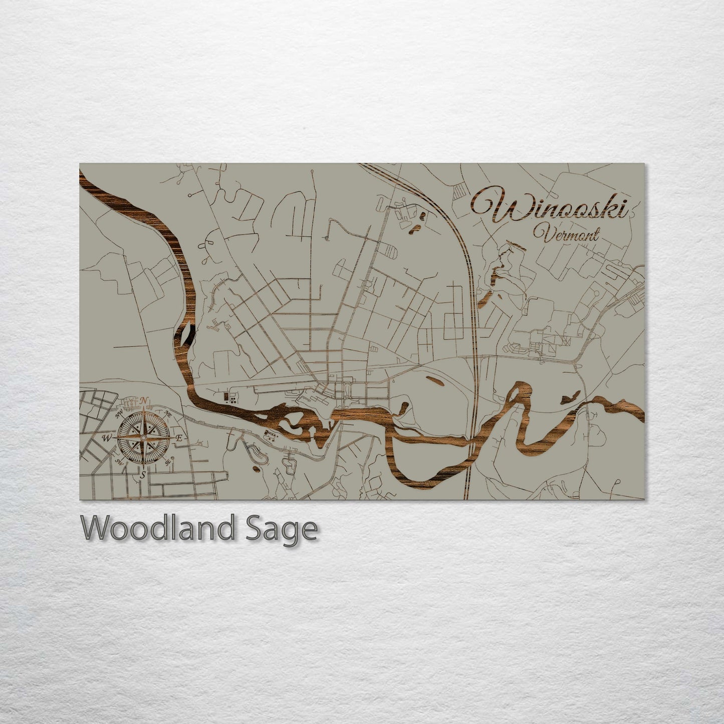 Winooski, Vermont Street Map