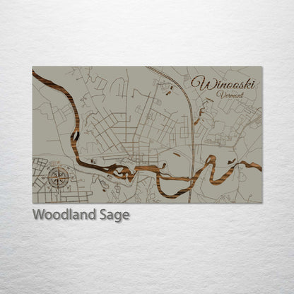 Winooski, Vermont Street Map