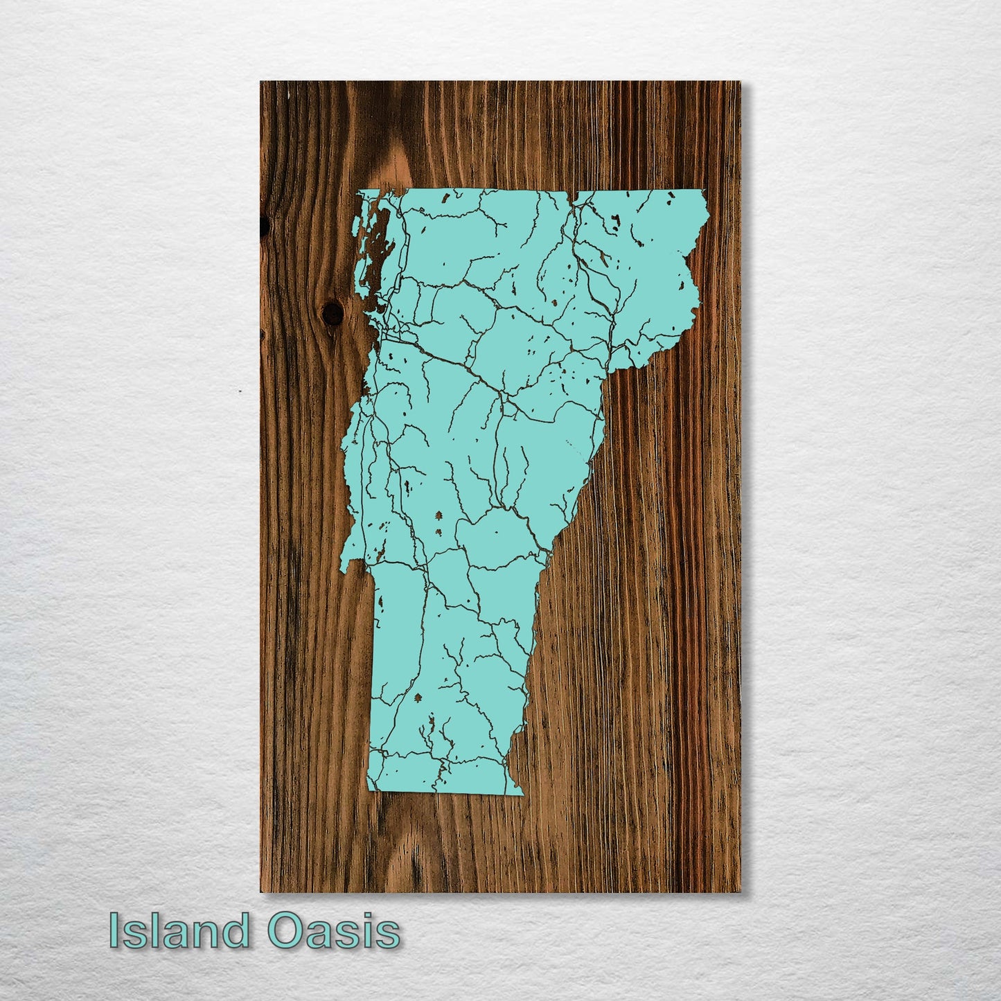 Vermont Isolated Map