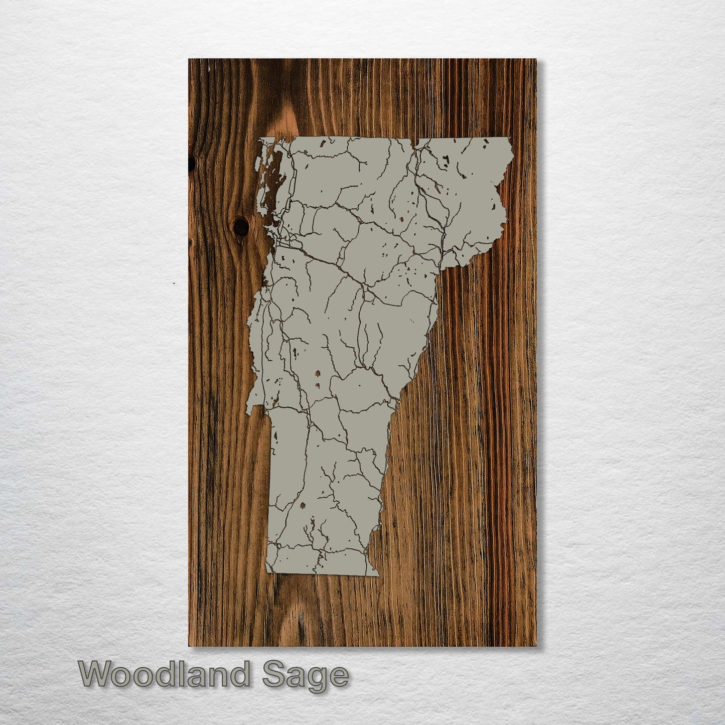 Vermont Isolated Map
