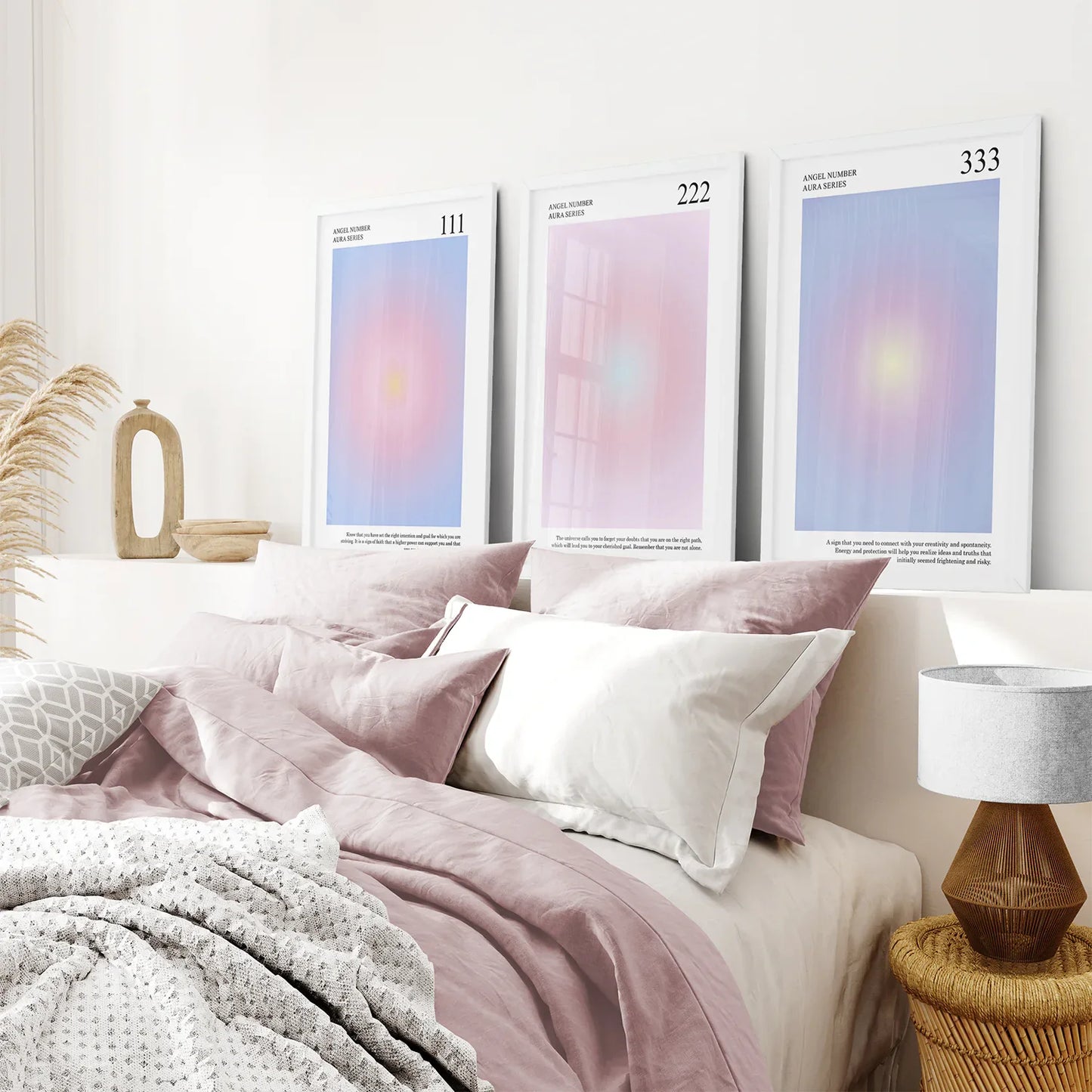 Positive Affirmation Aura Set Of 3 Prints