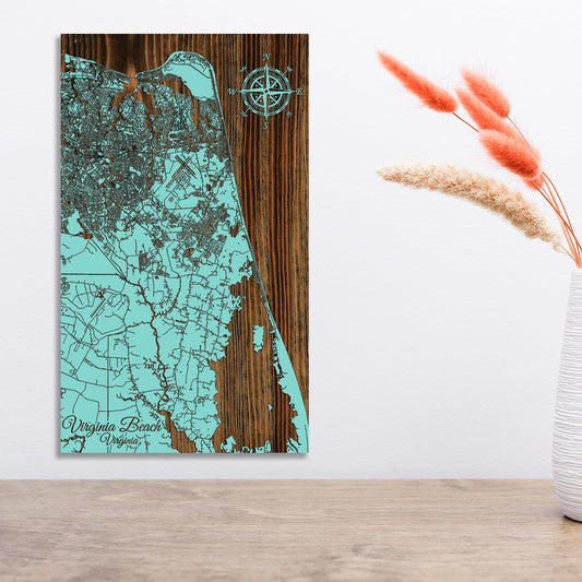 Virginia Beach, Virginia Street Map