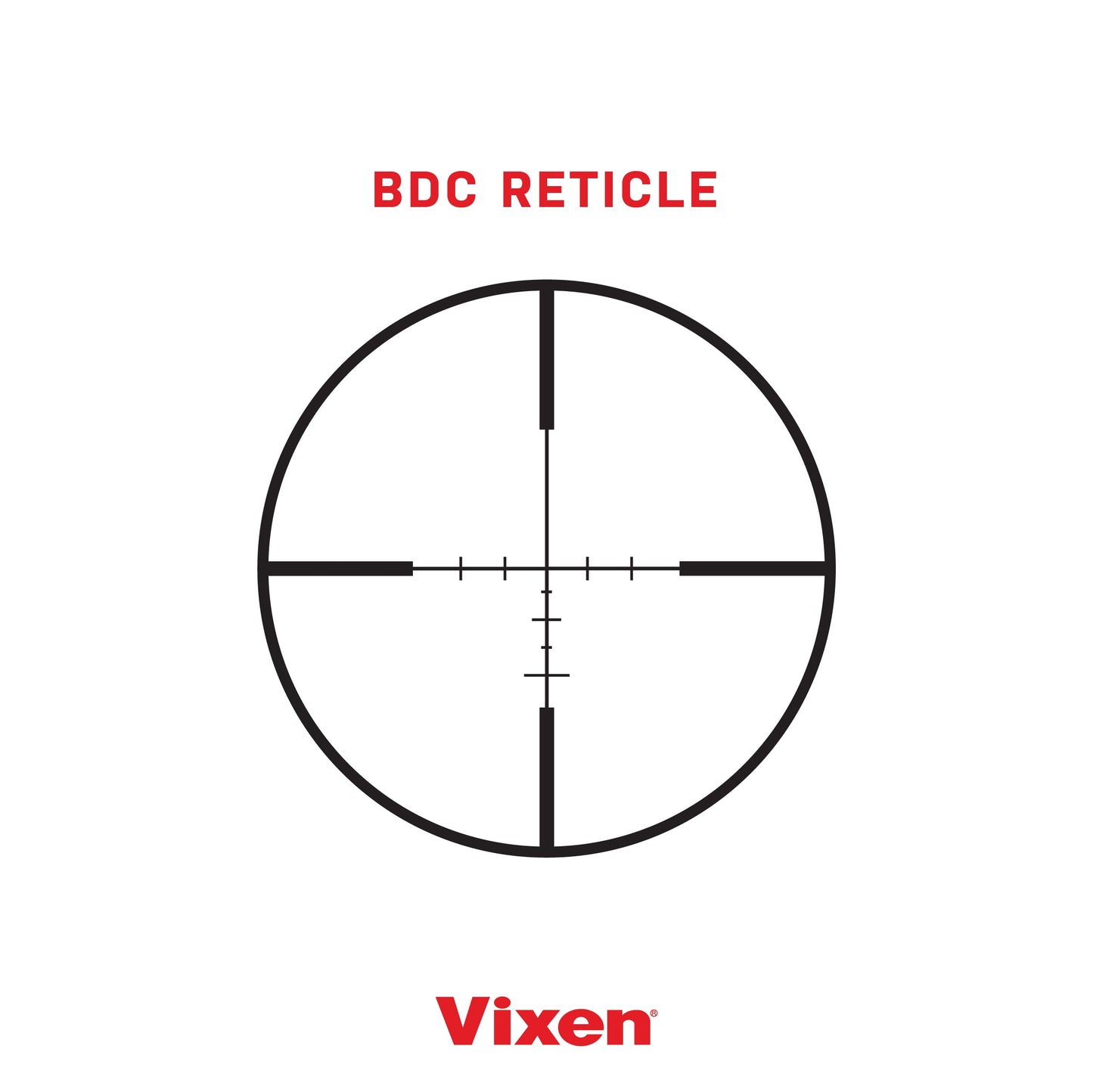 Vixen 3-12x40 Riflescope - 1 Inch Tube
