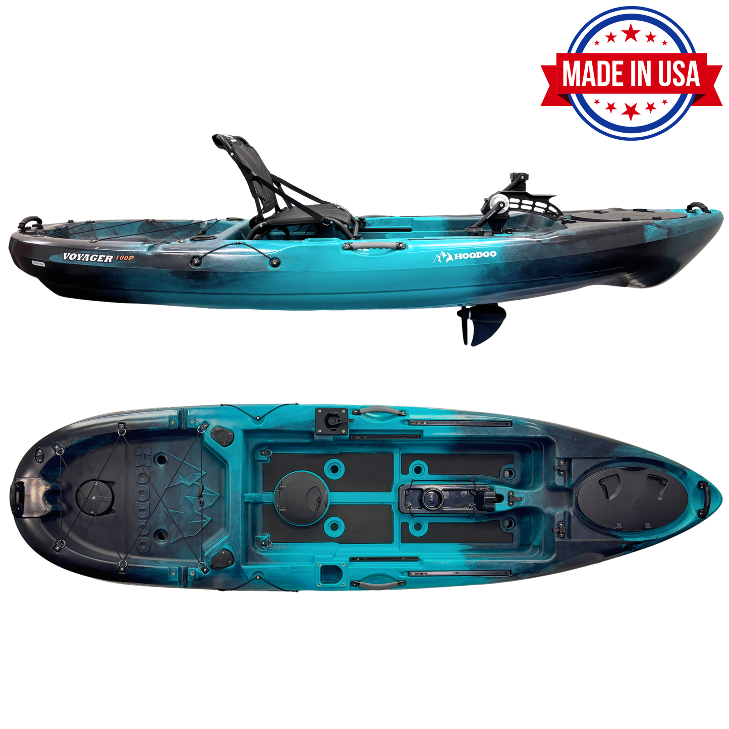 Hoodoo Voyager 100P Pedal Drive Kayak