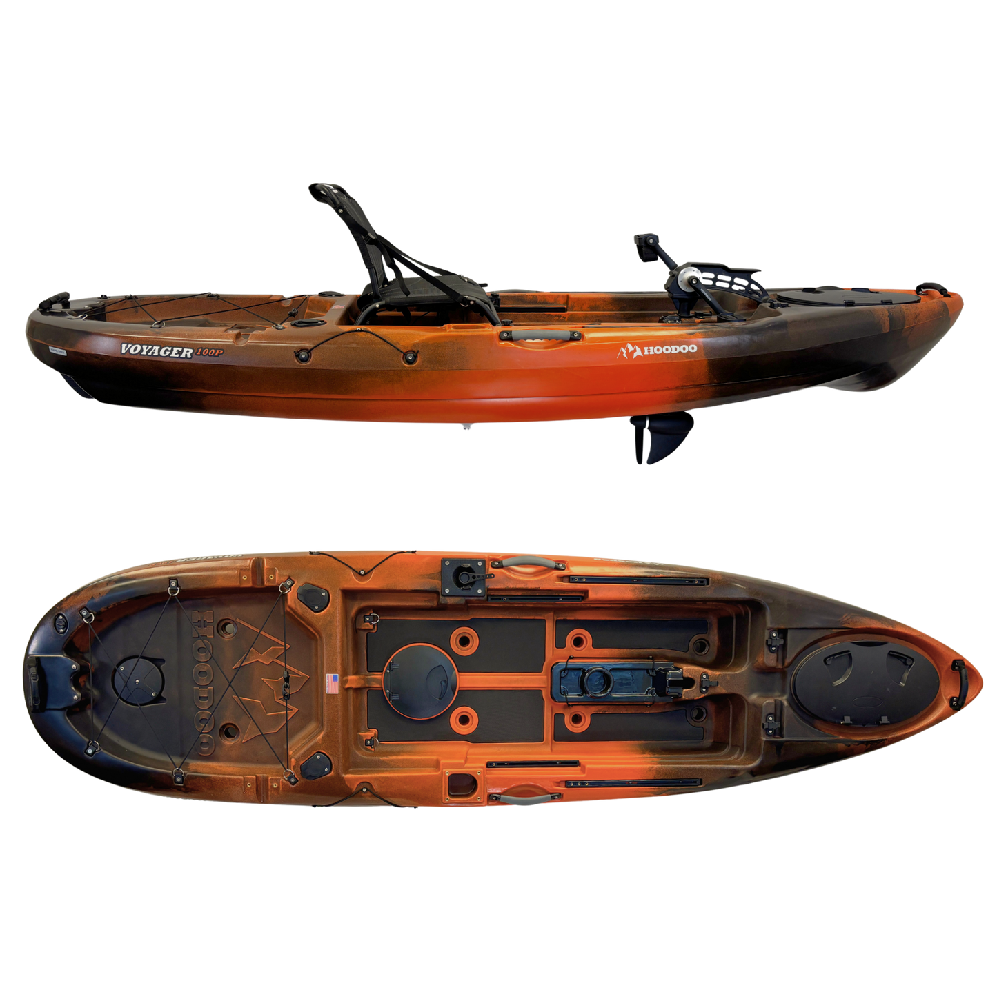 Hoodoo Voyager 100P Pedal Drive Kayak
