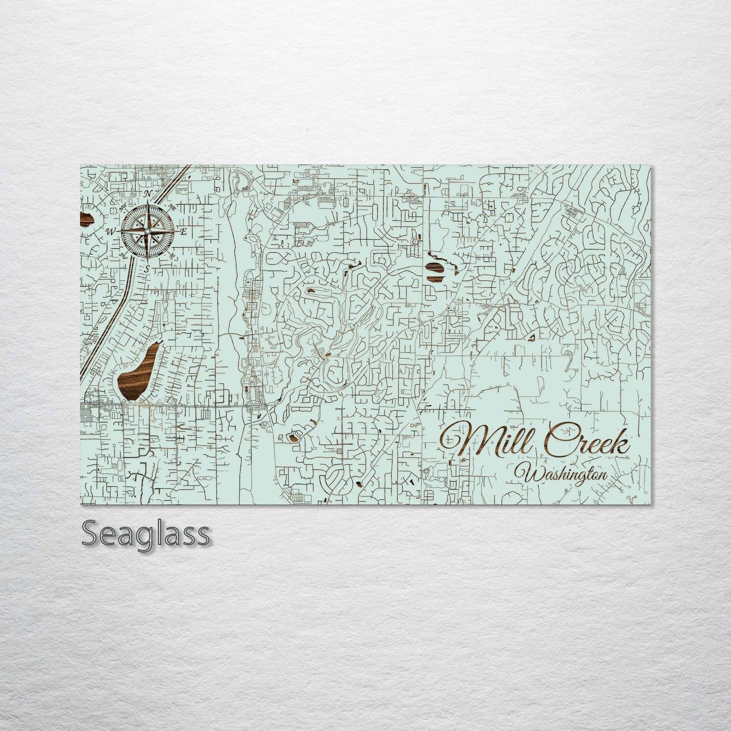 Mill Creek, Washington Street Map