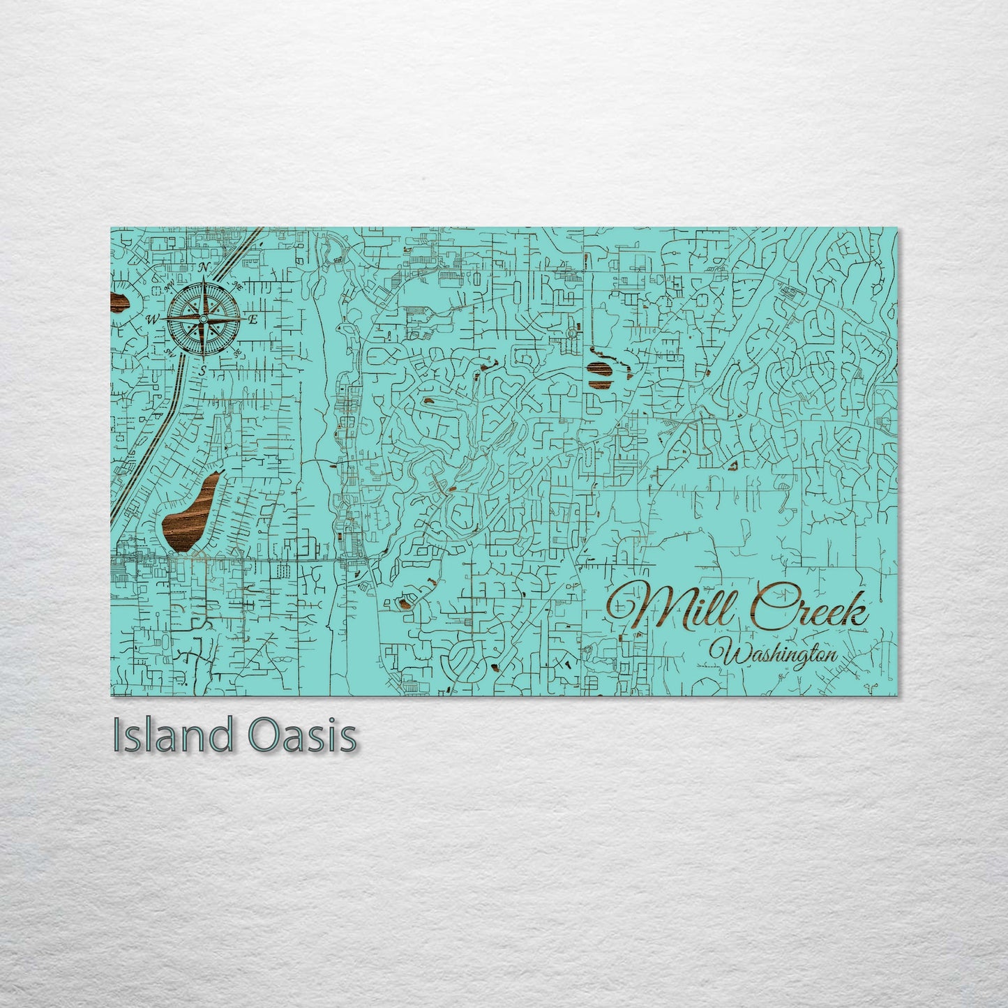 Mill Creek, Washington Street Map