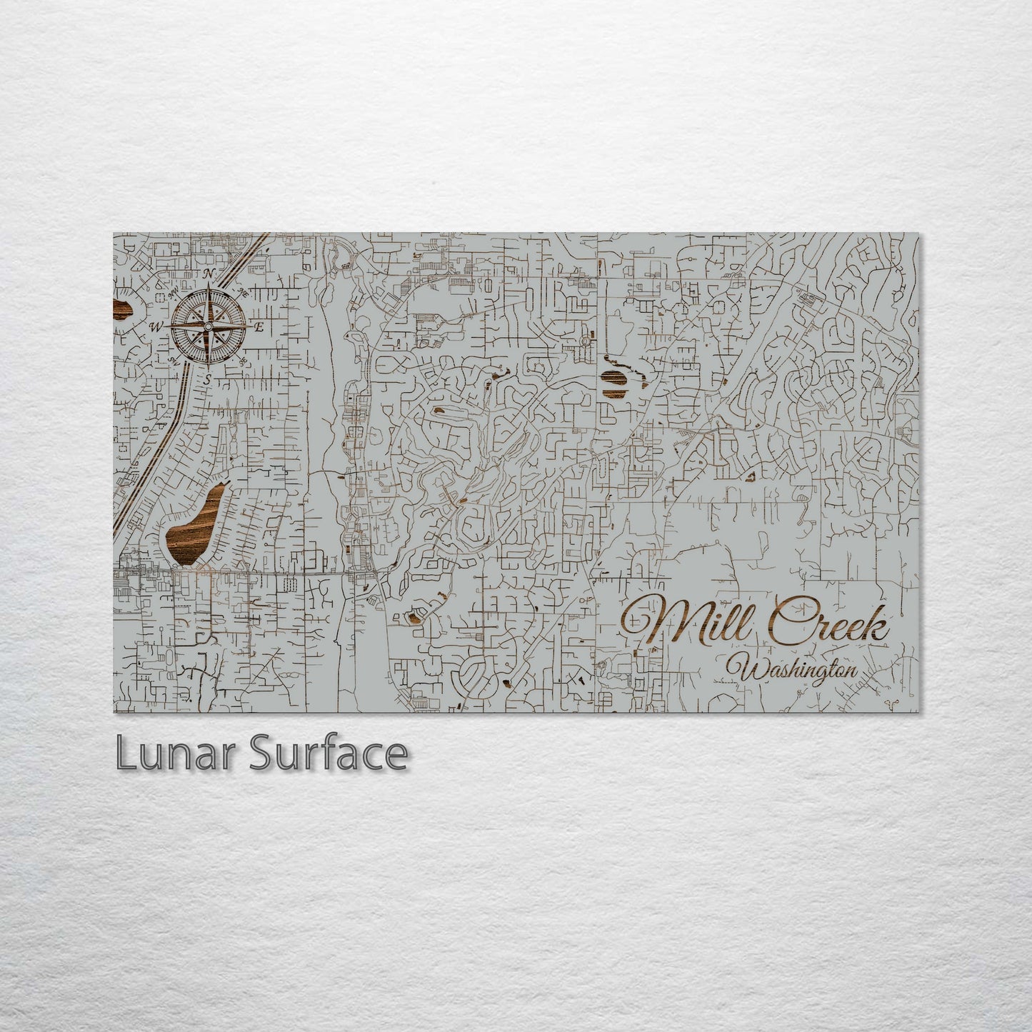 Mill Creek, Washington Street Map