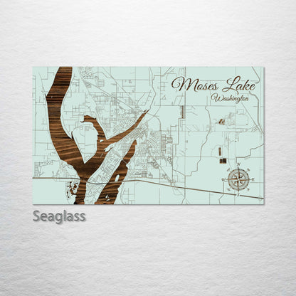 Moses Lake, Washington Street Map