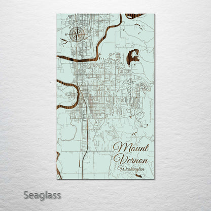 Mount Vernon, Washington Street Map
