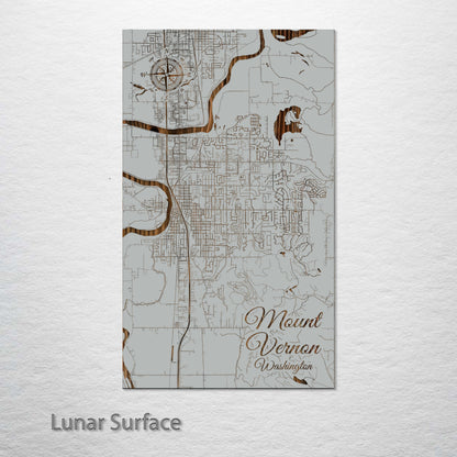 Mount Vernon, Washington Street Map