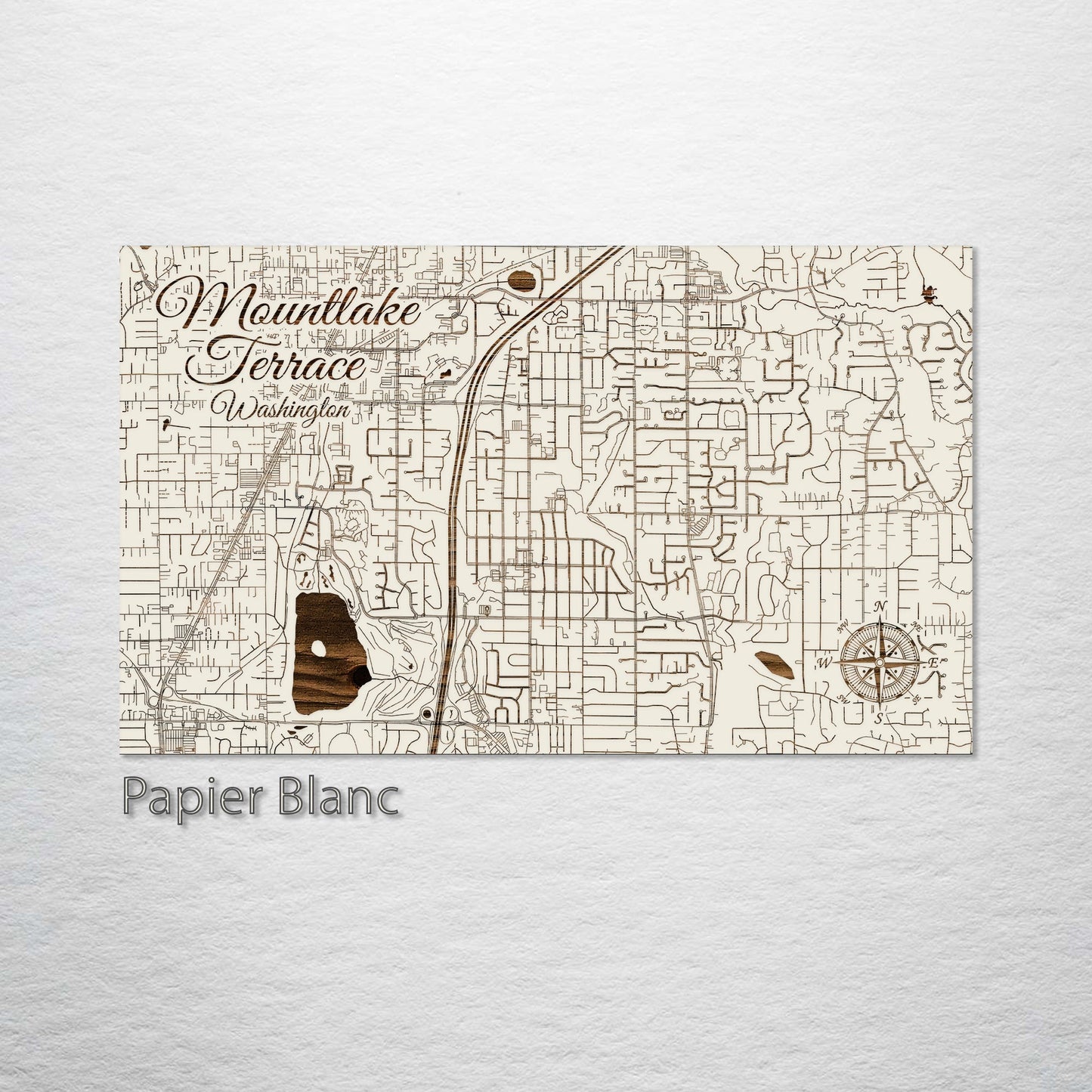 Mountlake Terrace, Washington Street Map