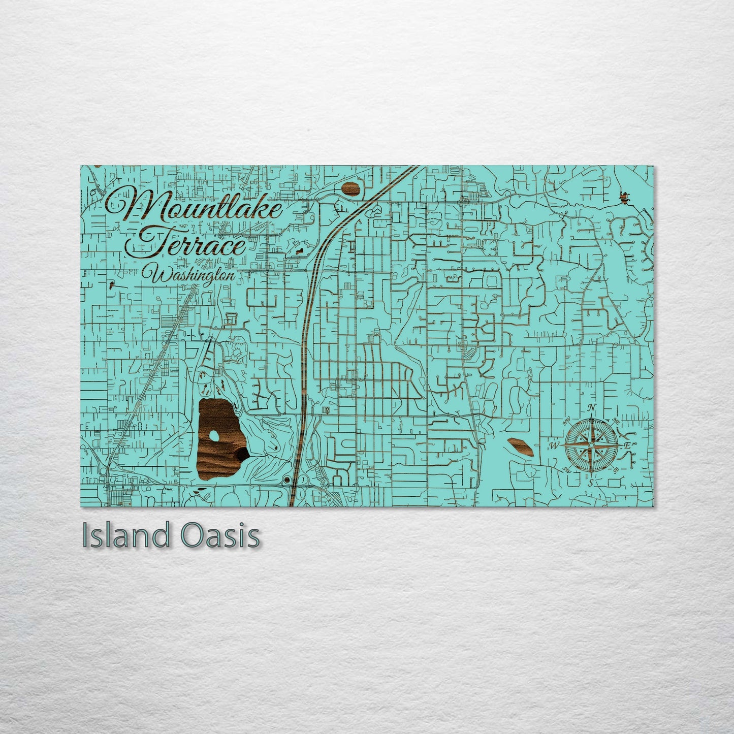 Mountlake Terrace, Washington Street Map