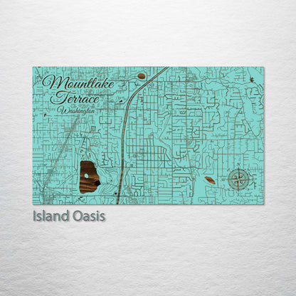 Mountlake Terrace, Washington Street Map